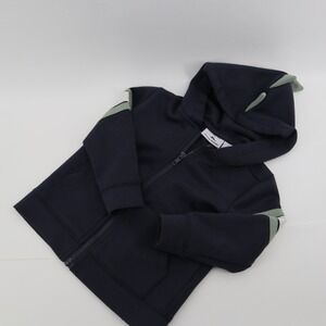 Tommy Bahama Hoodie Kids 24M Dino Spikes Navy Blue Full Zip Sweatshirt Excellent